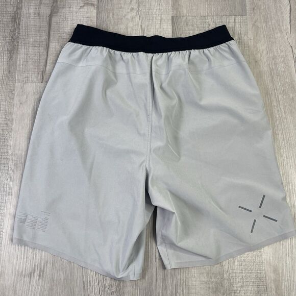 Ten Thousand The Interval Shorts Men Medium Gray Lined Gym Casual 9" Inseam T - Picture 9 of 9